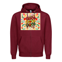 Burgundy cinco cinco cinco de mayo Zipper Hoodie - CowGirlArtShop