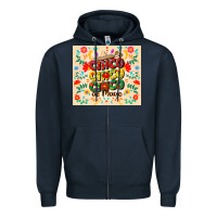 Navy cinco cinco cinco de mayo Zipper Hoodie - CowGirlArtShop
