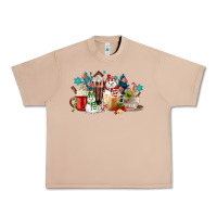 Burro christmas coffee Urban Heavy Tee - MaliasSmallBusiness