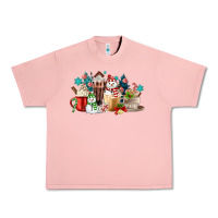 Salmon christmas coffee Urban Heavy Tee - MaliasSmallBusiness