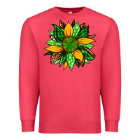 Cardinal St. Patrick's sunflower Premium Sweatshirt - OliviaCreatesArt