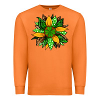 Carrot St. Patrick's sunflower Premium Sweatshirt - OliviaCreatesArt