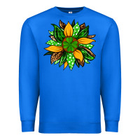 True Royal St. Patrick's sunflower Premium Sweatshirt - OliviaCreatesArt