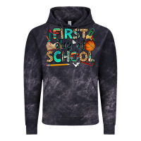 Cloud Black first day of school Vintage Hoodie - NancyCooperArtShop