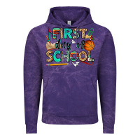 Cloud Purple first day of school Vintage Hoodie - NancyCooperArtShop