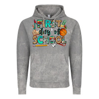 Cloud Rock first day of school Vintage Hoodie - NancyCooperArtShop