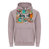 Vintage Zinc first day of school Vintage Hoodie - NancyCooperArtShop