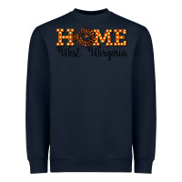 Navy Home West Wirginia Heavyweight Sweatshirt - Bettercallsaul
