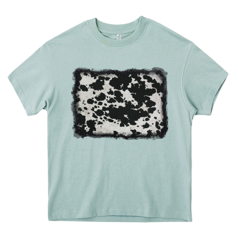 Cowhide Background Heavy Core Tee by AdoDesignShop | Teevron