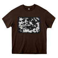 Chocolate Brown cowhide background Heavy Core Tee - AdoDesignShop