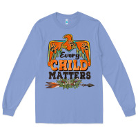 Colony Blue every child matters thunderbird Long Sleeve Tee - BarkalooDesign