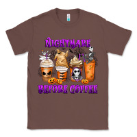 Chestnut Nightmare Before Coffee Cups Classic Tee - MaliasSmallBusiness