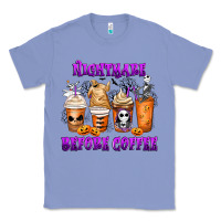 Colony Blue Nightmare Before Coffee Cups Classic Tee - MaliasSmallBusiness