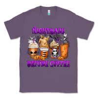 Lavender Nightmare Before Coffee Cups Classic Tee - MaliasSmallBusiness