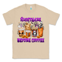 Mushroom Nightmare Before Coffee Cups Classic Tee - MaliasSmallBusiness
