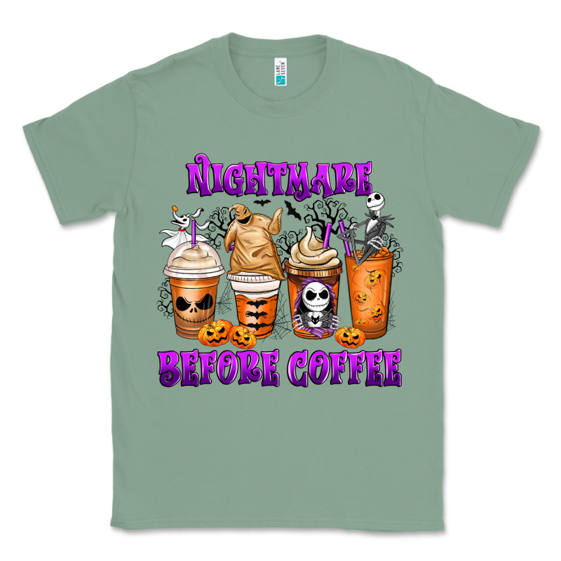 Nightmare Before Coffee Cups Classic Tee by MaliasSmallBusiness | Teevron