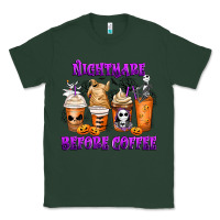 Sports Green Nightmare Before Coffee Cups Classic Tee - MaliasSmallBusiness