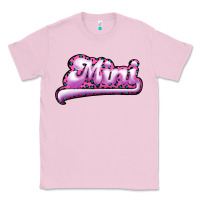 Bubblegum Pink Mini Leopard Classic Tee - RanaPortraitStore