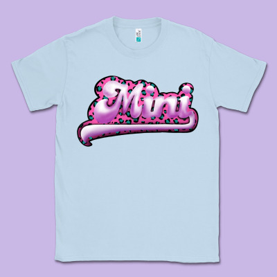 Mini Leopard Classic Tee Designed By Ranaportraitstore