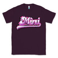 Plum Mini Leopard Classic Tee - RanaPortraitStore