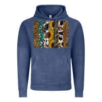 Vintage Denim Western Brushstroke Vintage Hoodie - Jasminsmagicworld