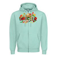 Seafoam cinco de mayo director Zipper Hoodie - CowGirlArtShop