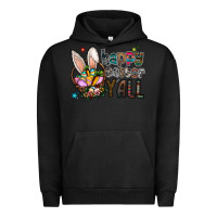 Pigment Black Happy Easter Y'all Urban Hoodie - CowhideDigitalArt