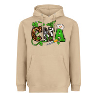 Mushroom St. Patrick's Day CNA Heavyweight Hoodie - OliviaCreatesArt
