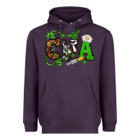 Plum St. Patrick's Day CNA Heavyweight Hoodie - OliviaCreatesArt