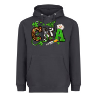 Smoke St. Patrick's Day CNA Heavyweight Hoodie - OliviaCreatesArt