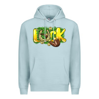 Blue Mist Love St. Patrick's Day Premium Hoodie - HowdyJamesFarm