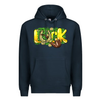 Navy Love St. Patrick's Day Premium Hoodie - HowdyJamesFarm