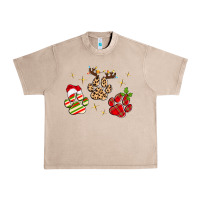 French Oak christmas paws Urban Heavy Tee - MaliasSmallBusiness