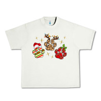 Pistachio christmas paws Urban Heavy Tee - MaliasSmallBusiness