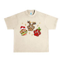 Sandshell christmas paws Urban Heavy Tee - MaliasSmallBusiness