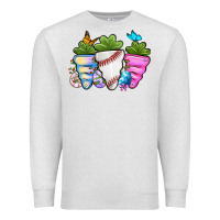Oatmeal Heather Easter Day Baseball Easter sports carrots Premium Sweatshirt - OliviaCreatesArt