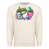 Sandshell Easter Day Baseball Easter sports carrots Premium Sweatshirt - OliviaCreatesArt