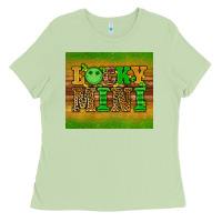 Matcha st patricks day lucky mini Ladies Tee - Artiststas