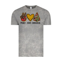 Peace Love Christmas Vintage Tee | Teevron