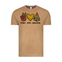 Vintage Camel peace love christmas Vintage Tee - JahusDesignShop
