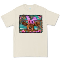 Bone easter floral leopard cow Premium Tee - Jasminsmagicworld