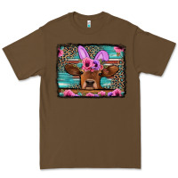 Cacao easter floral leopard cow Premium Tee - Jasminsmagicworld