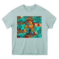 Arona cowboy boots with turquoise and aztec Heavy Core Tee - Artiststas