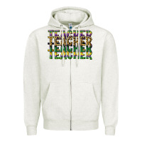 Teacher Mardi Gras Zipper Hoodie | Teevron