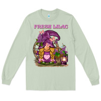Matcha fresh lilac gnome Long Sleeve Tee - BarkalooDesign