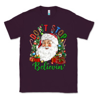 Plum Don't stop believin' Classic Tee - NancyCooperArtShop