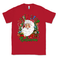 Red Don't stop believin' Classic Tee - NancyCooperArtShop