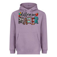 Lavender difference maker teacher Heavyweight Hoodie - OliviaCreatesArt