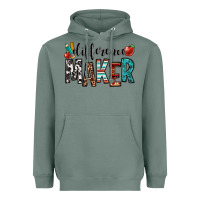 Sage difference maker teacher Heavyweight Hoodie - OliviaCreatesArt