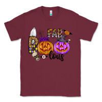 Burgundy Fab Boo Lous Classic Tee - CowhideDigitalArt